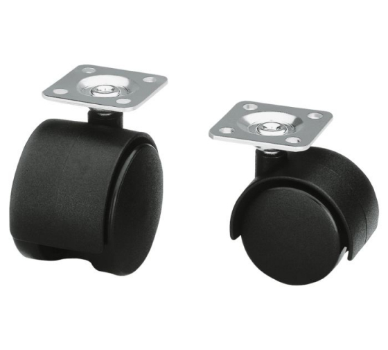 Колесо Amig мод.1500, D50мм, поворотная площадка 50х50 мм, без тормоза 6198