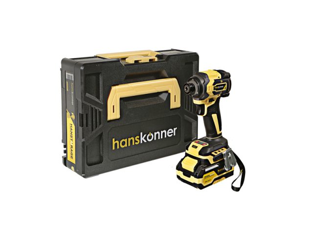 Аккумуляторный ударный винтоверт Hanskonner HCD20280BLC