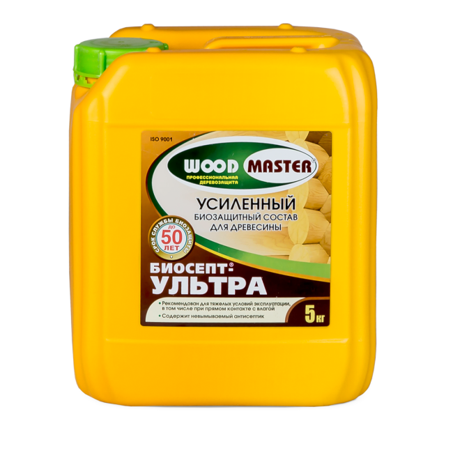 Антисептик для дерева Woodmaster Биосепт-ультра, 5 кг