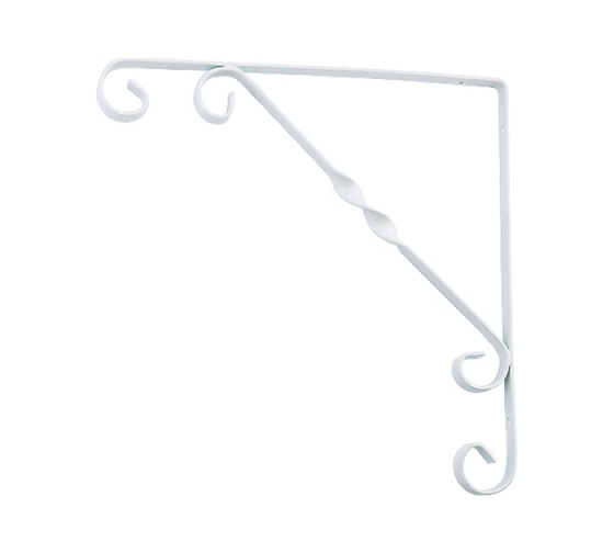 Декоративный кронштейн СИБРТЕХ 150х150 мм белый 94050