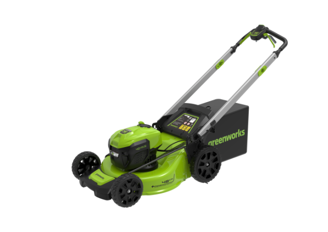 Самоходная бесщеточная аккум. газонокосилка GreenWorks GD40LM48SP