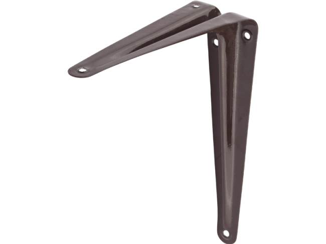 Кронштейн угловой Tech-top, 150 x 125 м, коричневый