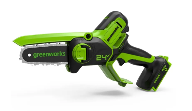 Аккумуляторная цепная мини-пила Greenworks G24MCS10 (без АКБ и ЗУ)