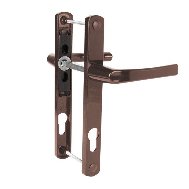 PUNTO Ручка на планке HANDLE.85.25.67-75 RAL 8017 коричневый