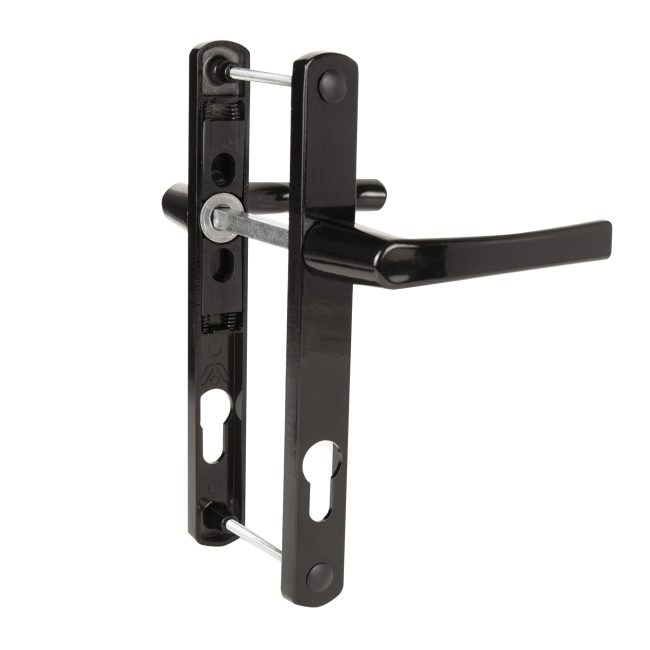 PUNTO Ручка на планке HANDLE.85.25.67-75 RAL 9005 черный